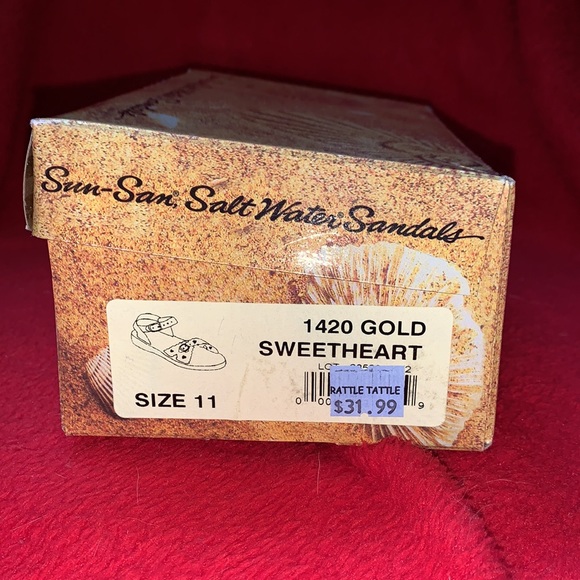 KIDS GOLD SANDALS - Picture 5 of 5